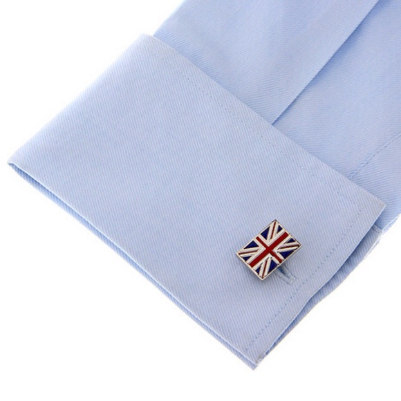 Union Jack United Kingdom Flag Cufflinks - Picture 2 of 16